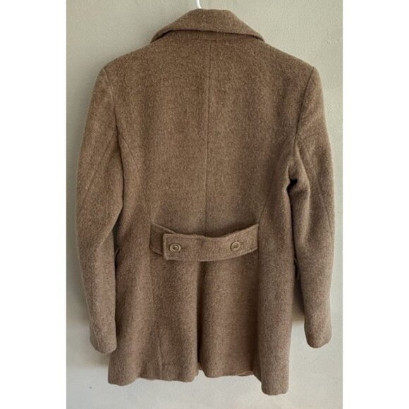 women's ESPRIT DE CORP beige Brown Tan insulated wool coat jacket 8 Blazer - Picture 2 of 3